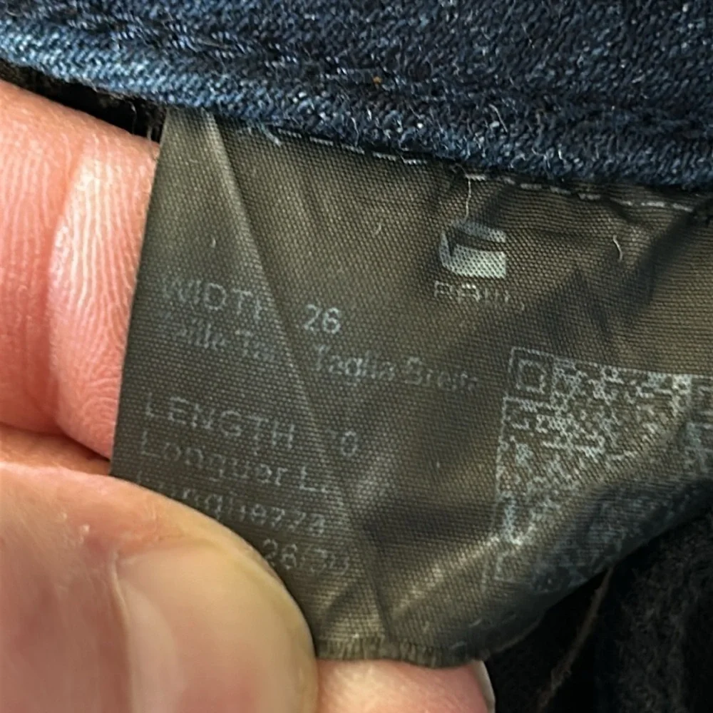 RAW G-Star restored denim skinny jeans size 26